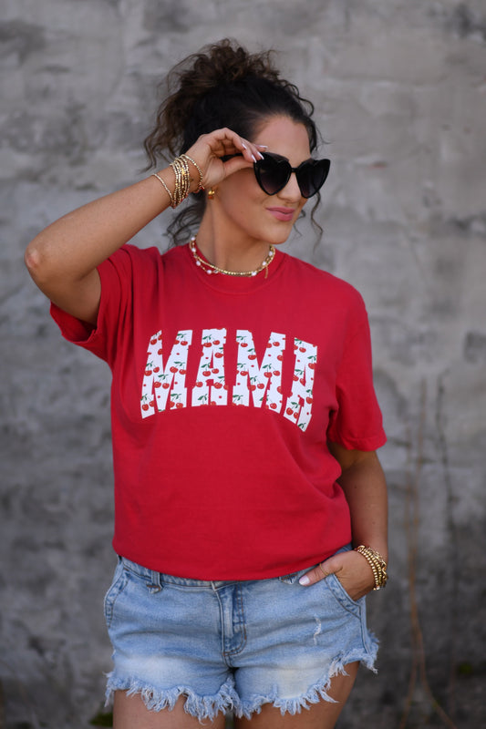 ** SALE** Mama Cherry Arch Tee