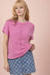 Plus Mineral Knit Sweater Top