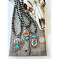 Navajo Style Pearl: COWBOY ON HORSE