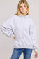 Zutter - Horse Trio Vintage Graphic L/S Fleece Hoodie: BONE / M