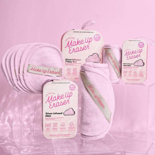 The Original MakeUp Eraser - Silver Infused Mini PRO | Designed for Blemish-Prone Skin: Mini PRO