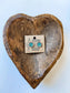 Western Flower Round Stud Earrings: TURQUOISE