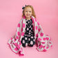 Black/Pink Ghost Bamboo Jammies