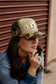 Camo Concho Foam Trucker