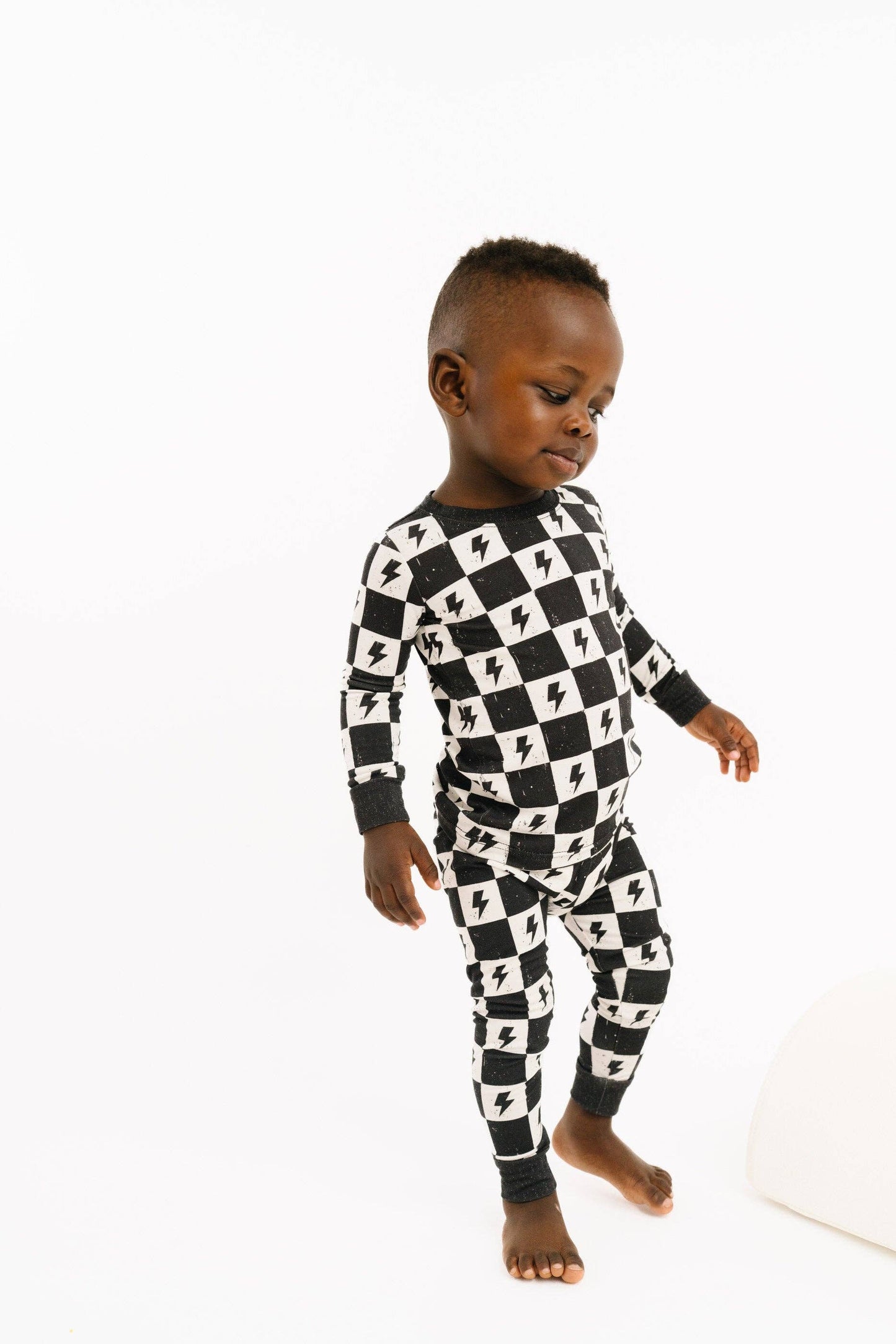 Electric Checkered Bamboo Set