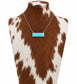 Boho Ranch Shop - Western Style Necklace Stone Bar Necklace