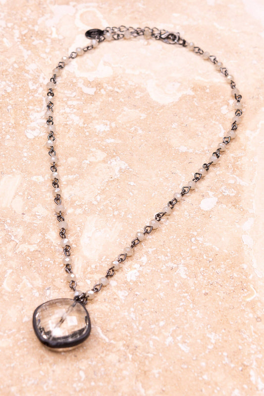 Dylan Designs - Ariel Necklace in Cream