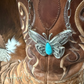 Countryside Co. - Butterfly with Turquoise Necklace