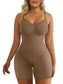 ShaperX Shapewear - SHAPERX Seamless Full Body Tummy Control Bodysuit shapewear: Black / L/XL