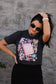 Just A Girl Who Loves Jesus Floral Tee