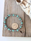 Boho Ranch Shop - Western Style Navajo Pearl & Turquoise Stone Beaded Bracelet