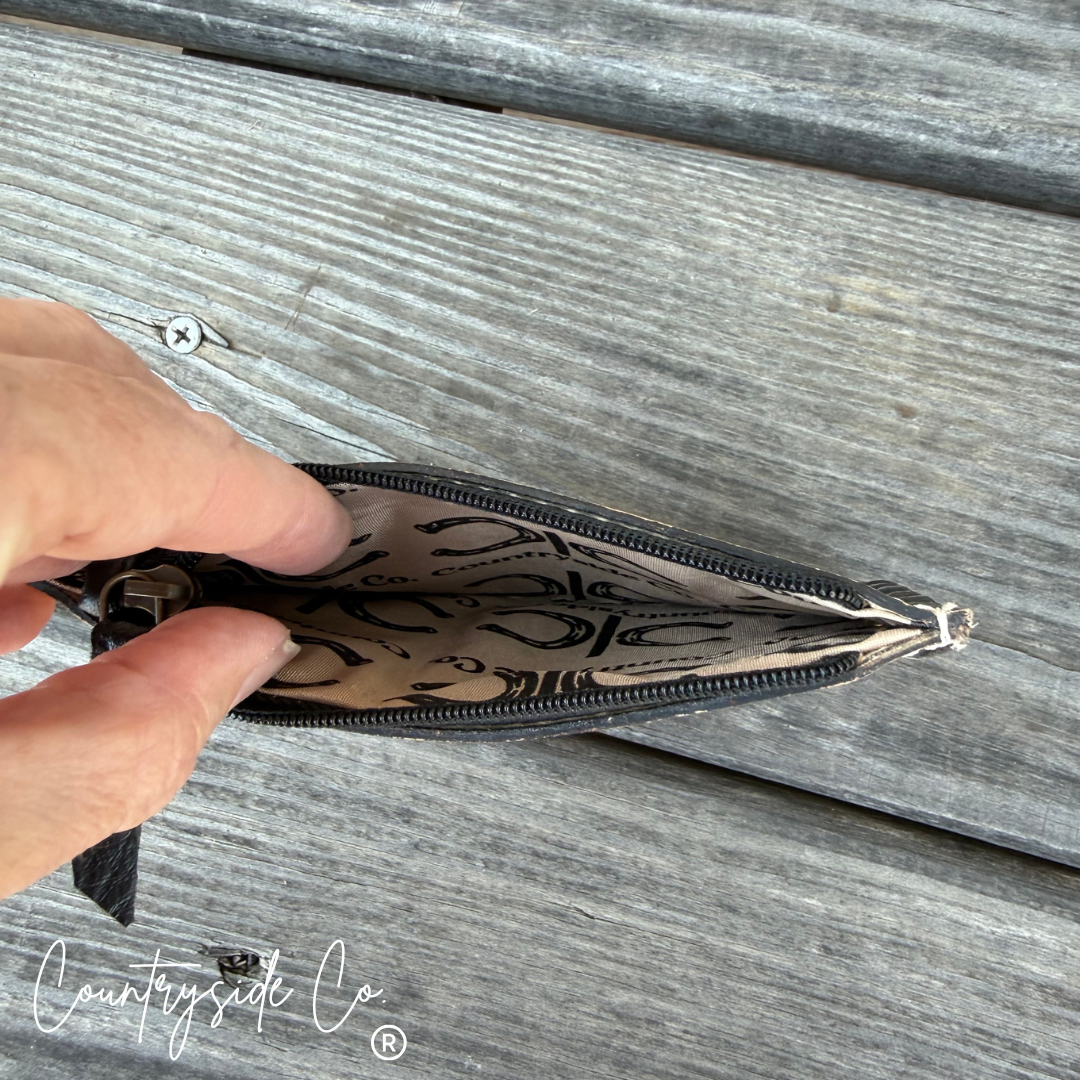 Countryside Co. - Stella Tooled Leather Pouch