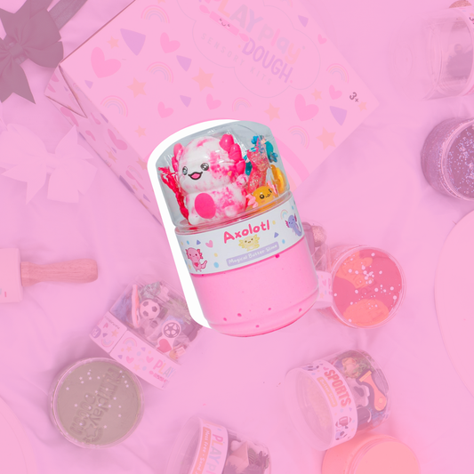 DYI Axolotl Butter Slime