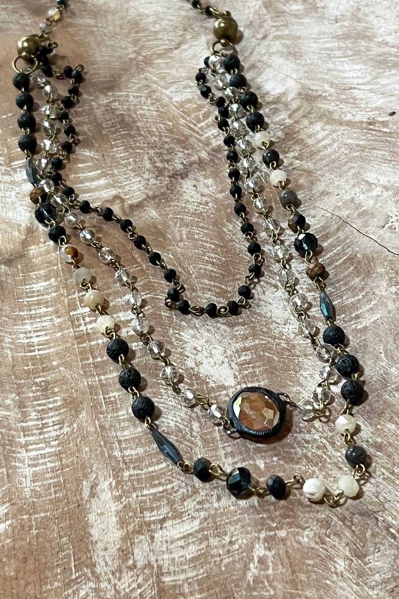 Dylan Designs - Justina Necklace: Multi