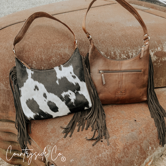 Victoria Cowhide Purse