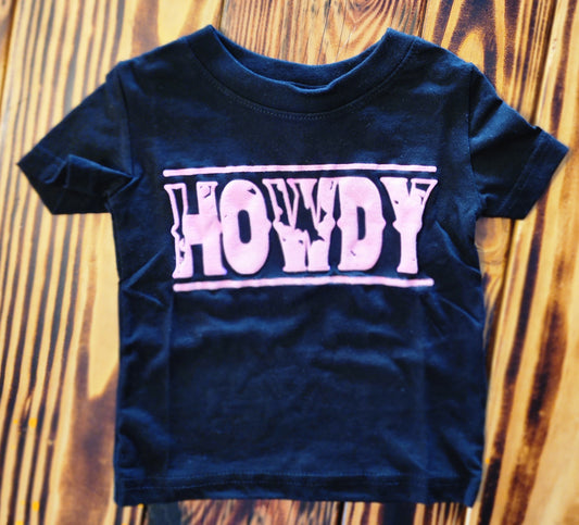 Baby/Toddler Howdy Puff Pink