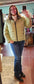 Tribal Removable Hood Puffer Jacket
