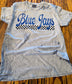 Distressed Blue Jay Tee