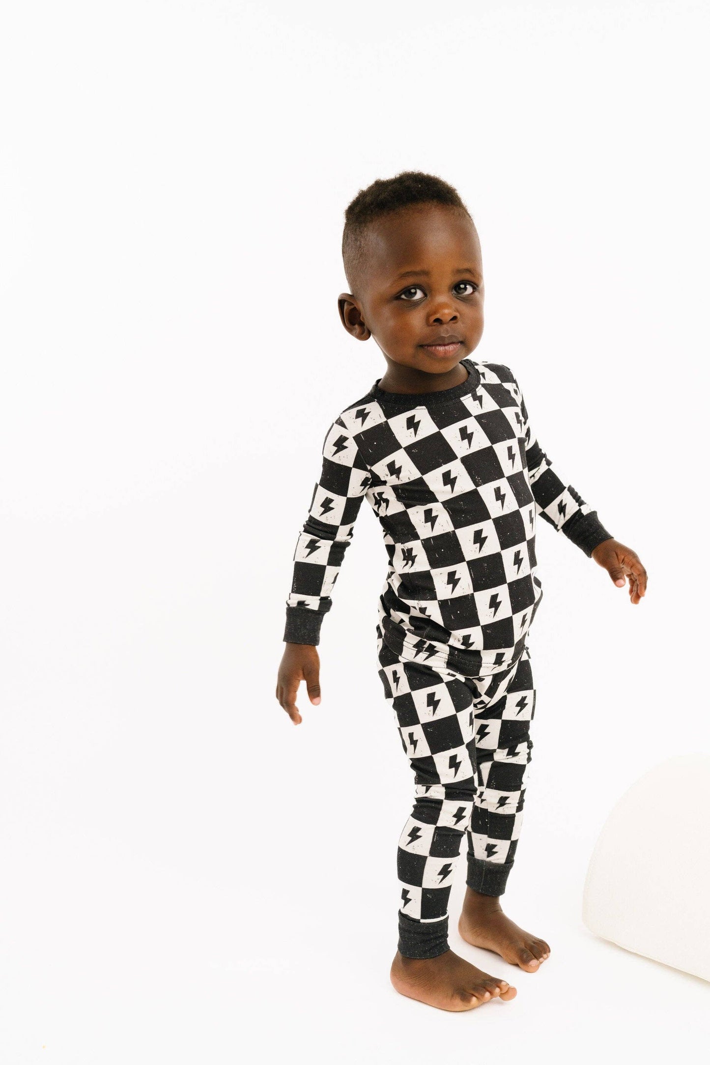 Electric Checkered Bamboo Set