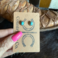 Countryside Co. - Oval Turquoise Stud Earrings