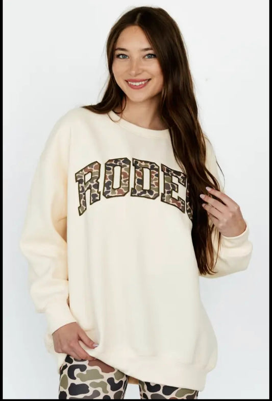 Ivory Rodeo Sweatshirt