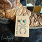 Countryside Co. - Oval Turquoise Stud Earrings