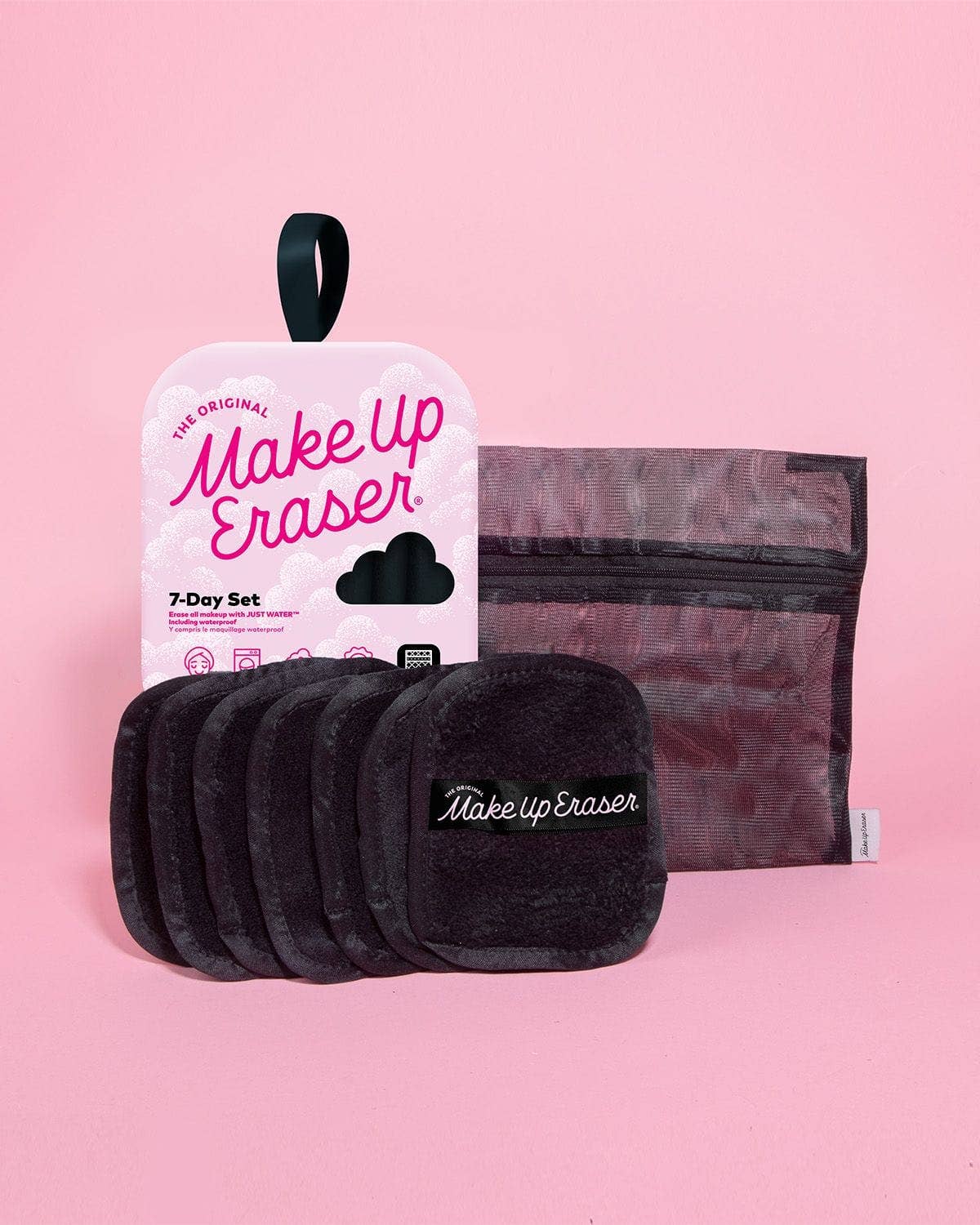 The Original MakeUp Eraser - Chic Black 7-Day Set | MakeUp Eraser