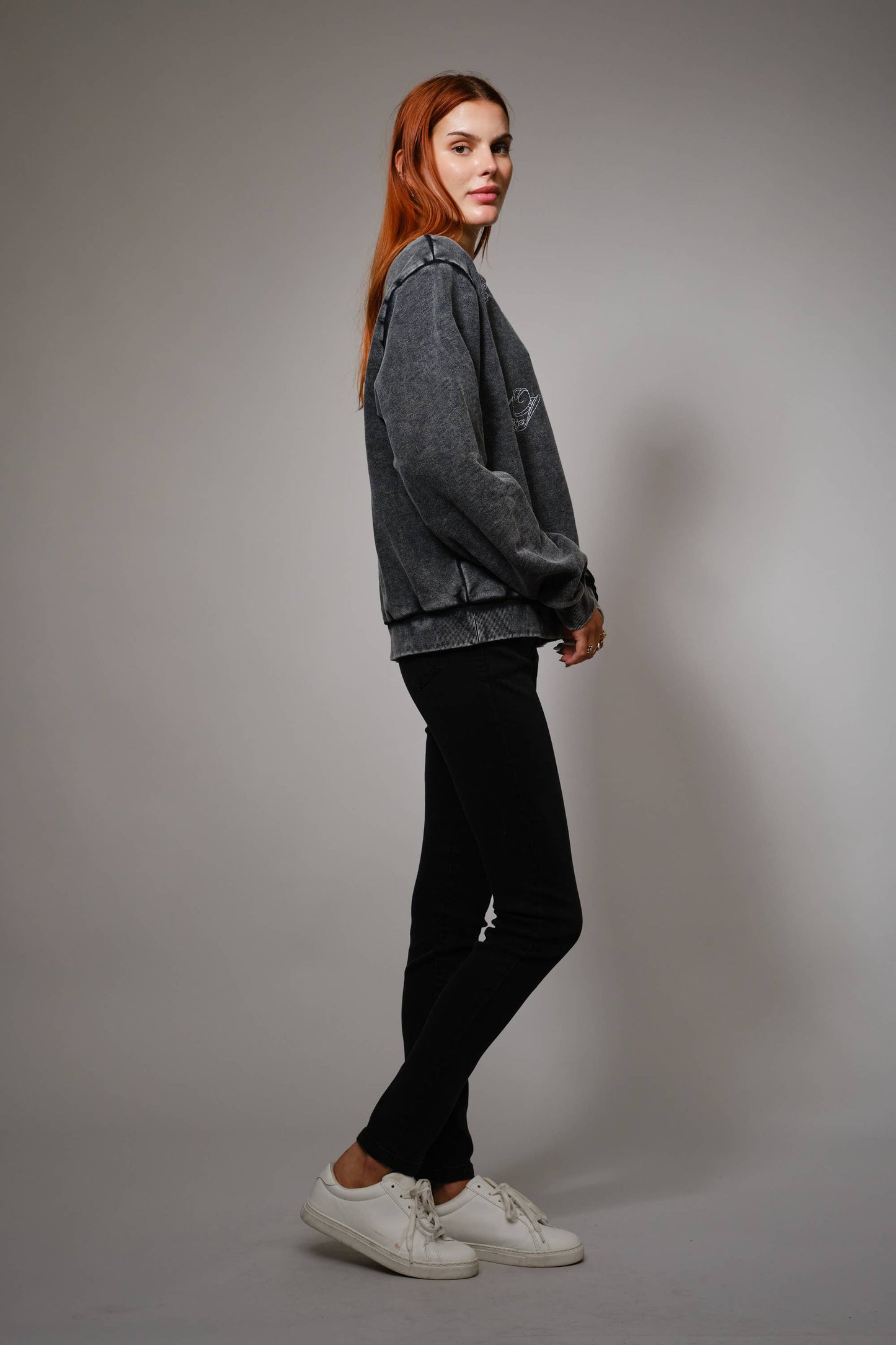 Western Embroidered Sweatshirt