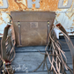 Georgia Western Cowhide Tooled Leather Fringe Purse