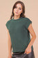 VERY J - 12W3112N-Oversized Soft Knit Sweater Vest Top: ECRU / S-M-L/2-2-2