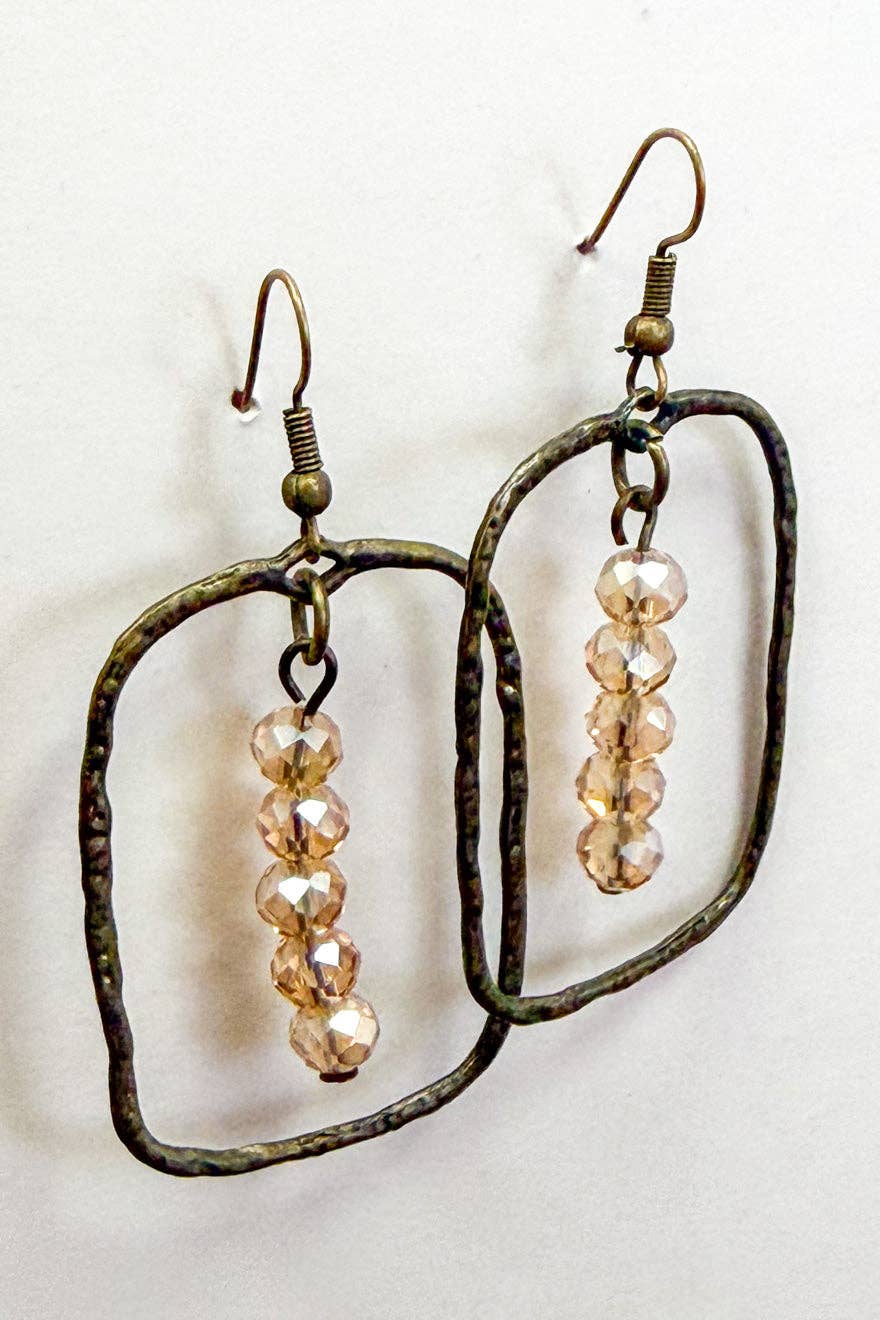Dylan Designs - Suki Earrings: India Agate