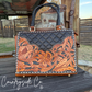 Laney Tooled Leather Handbag