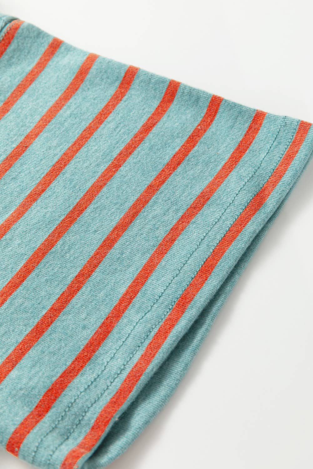 Color Block Striped T Shirt