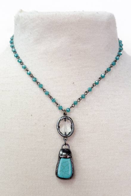 Dylan Designs - New Pica Necklace Jade
