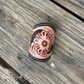 Countryside Co. - Tooled Leather Scarf Slides: Black