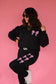 Black Bow Jogger Set (Pieces Sold Separate)