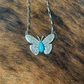 Countryside Co. - Butterfly with Turquoise Necklace