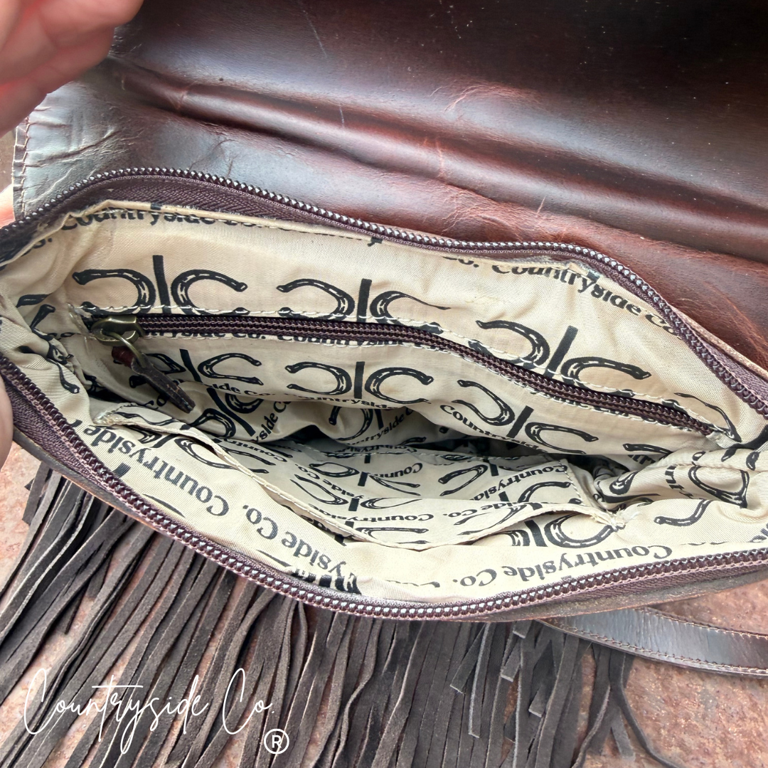 Countryside Co. - Cheyenne Tooled Leather Purse
