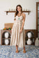 Brown Midi Dress