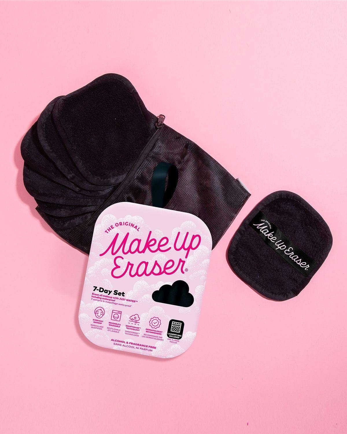 The Original MakeUp Eraser - Chic Black 7-Day Set | MakeUp Eraser