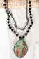 Dylan Designs - Paige Necklace Black