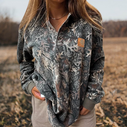 Patchwork Camo Sweatshirt