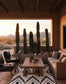 Western Grande - OUTDOOR RUG: 6ft x 9 ft