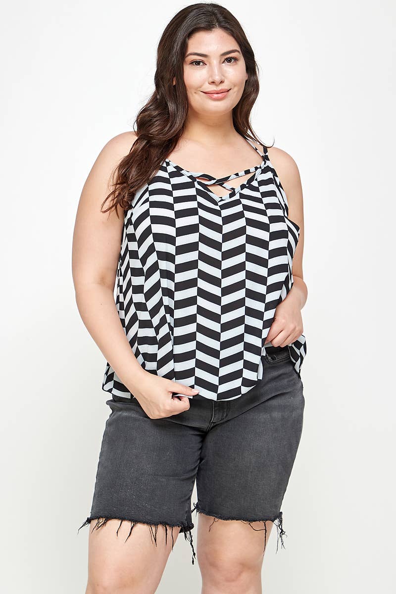 Plus Geometric Tank