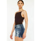 Hazel High Rise Denim Shorts