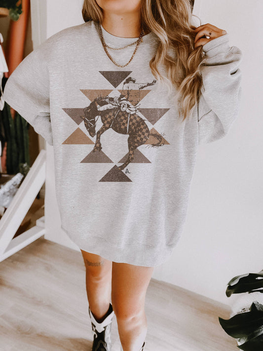 BOUJEE BRONC: ASH GREY