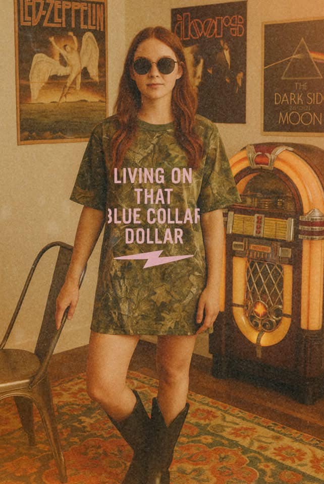 Blue Collar Dollar - Camo Tee