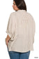 Vanilla Monkey - Plus Rayon Striped Short Sleeve Button Up Shirt: MOCHA / 3-3 (1XL/2XL-2XL/3XL)