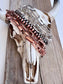 5 Layered Western Chunky Chain & Navajo Style Pearl Bracelet: Silver