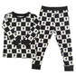 Electric Checkered Bamboo Set